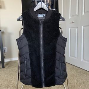 Athleta teddy puffer vest
